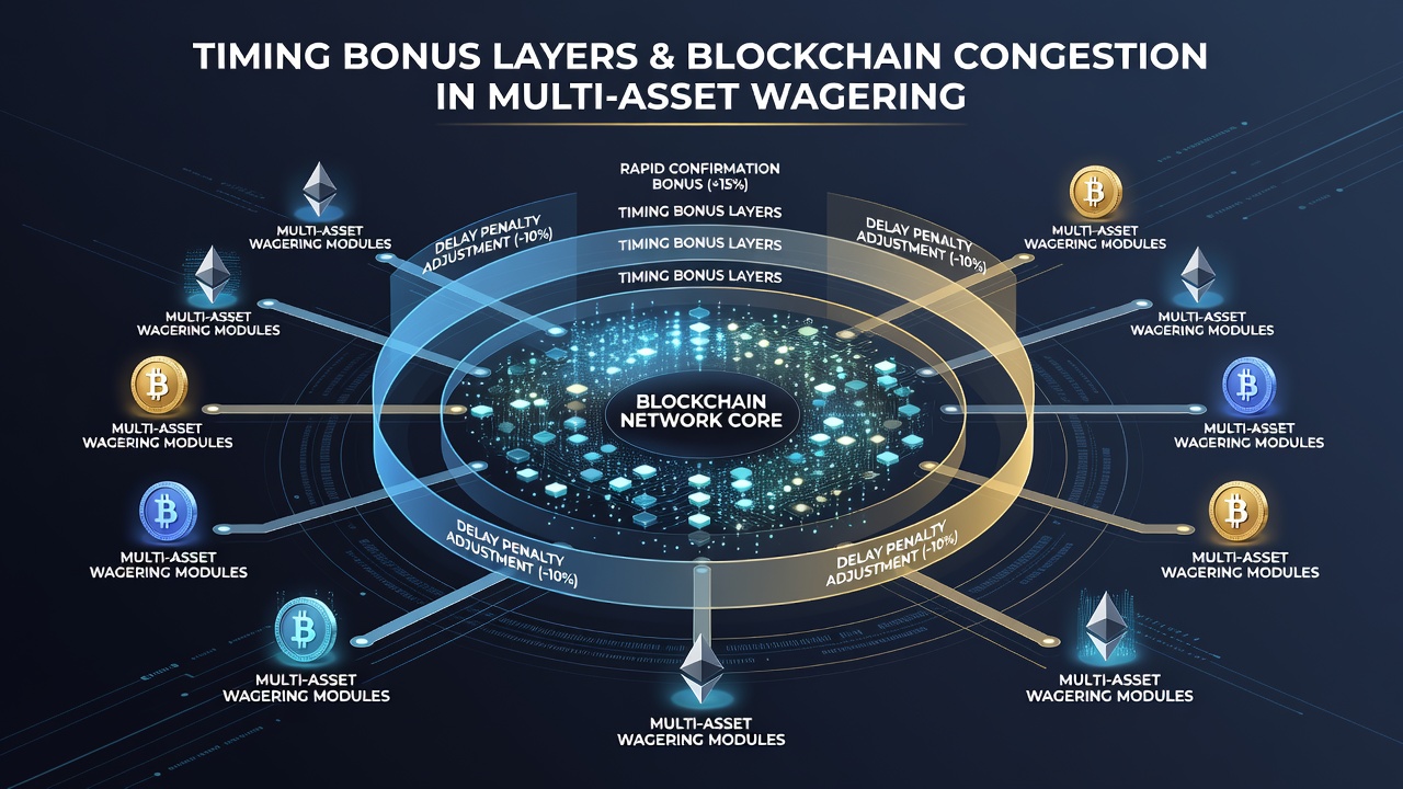Illustration von Bonus-Layer-Timing-Strategien während Netzwerkstaus